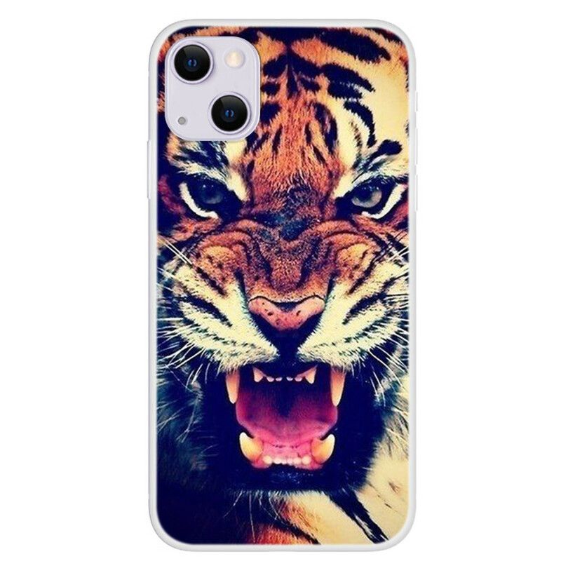 Deksel iPhone 13 Mini Front Tiger