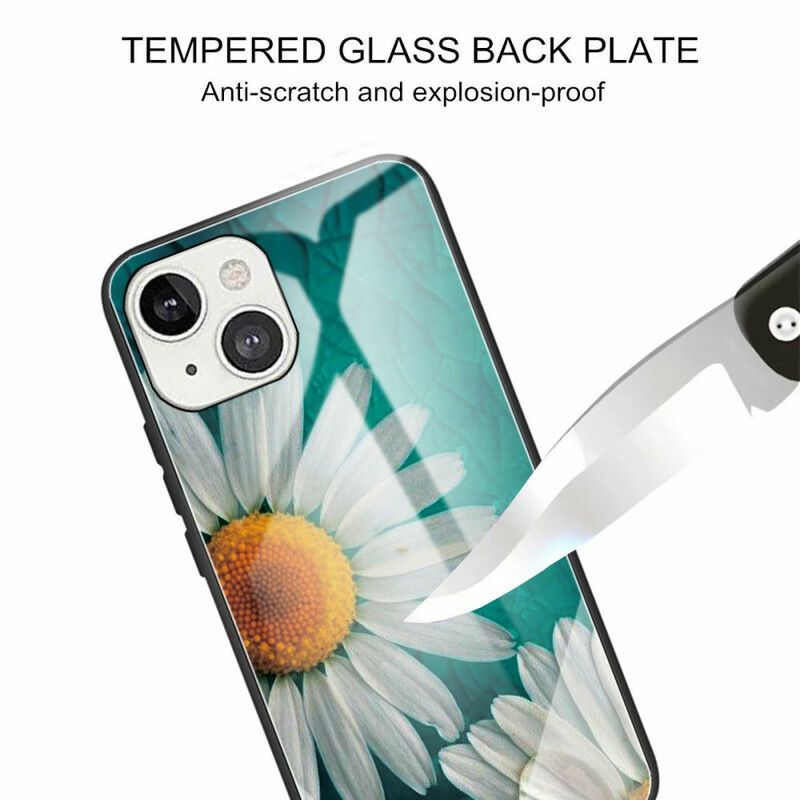 Deksel iPhone 13 Mini Herdet Grønnsaksglass