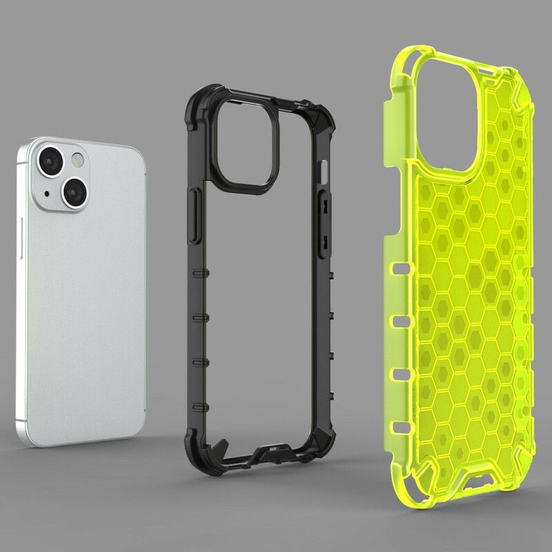 Deksel iPhone 13 Mini Honeycomb Style