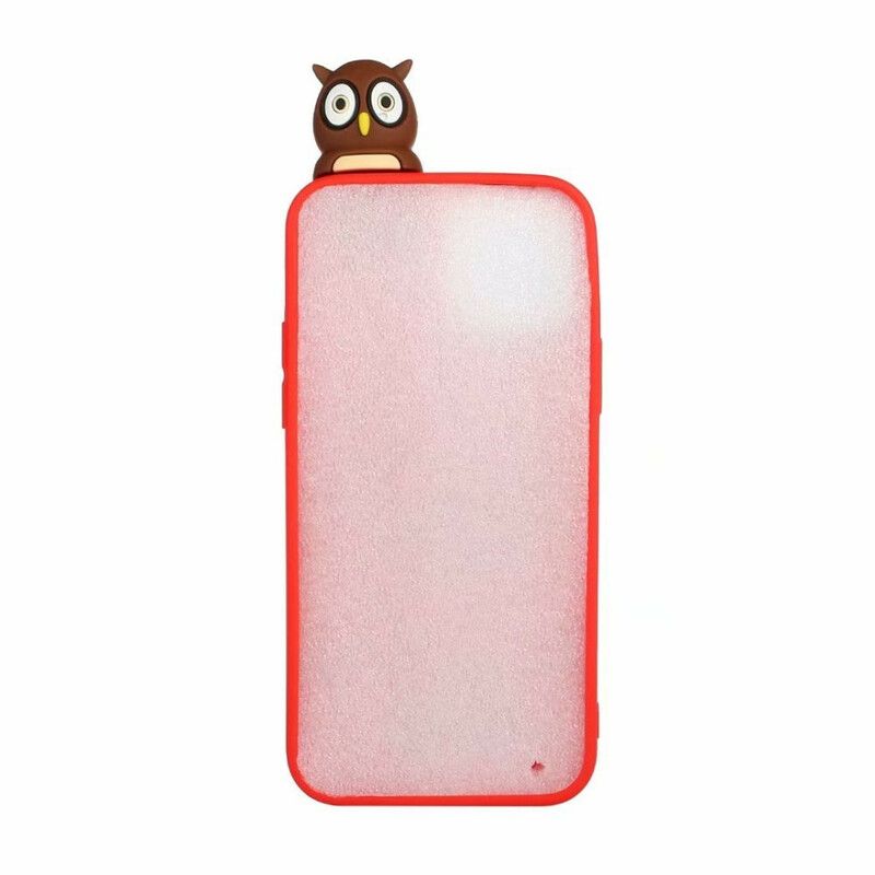 Deksel iPhone 13 Mini Miss Owl 3d