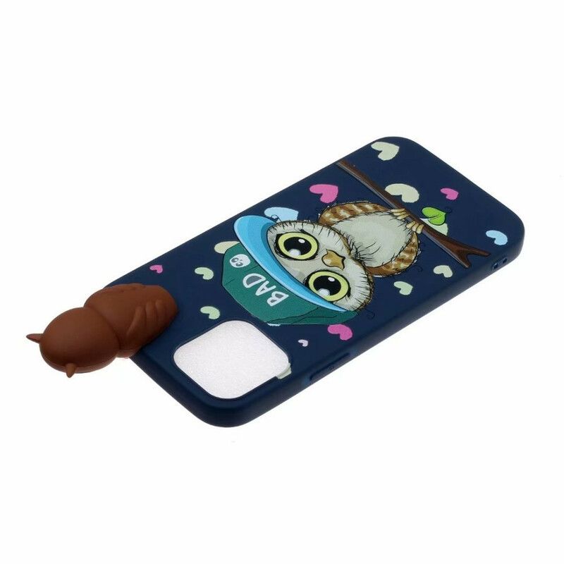 Deksel iPhone 13 Mini Mobildeksel 3d Bad Owl