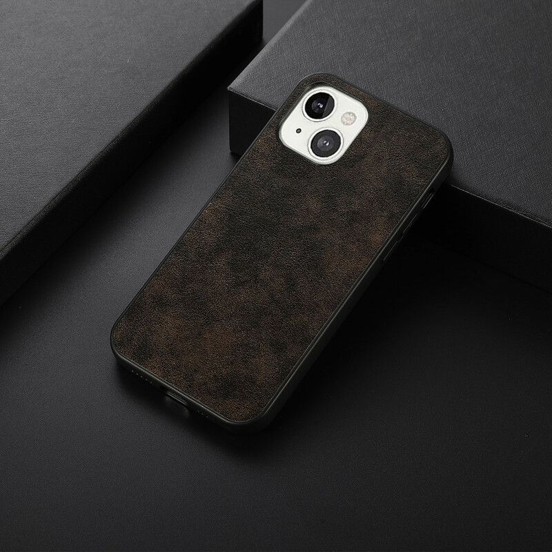 Deksel iPhone 13 Mini Mobildeksel Business Leather Style