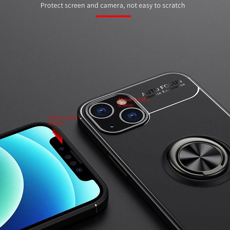 Deksel iPhone 13 Mini Mobildeksel Roterende Ring