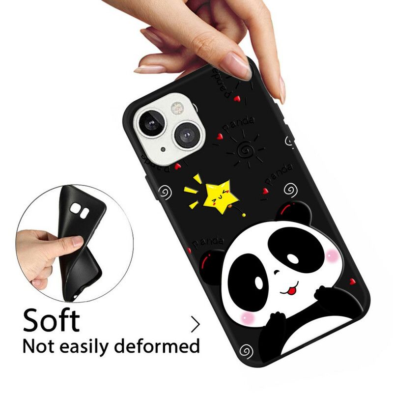 Deksel iPhone 13 Mini Star Panda Beskyttelse Deksel