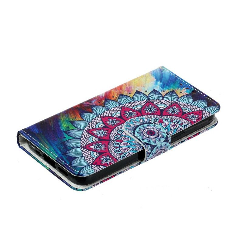 Folio Deksel iPhone 13 Mini Ultra Fargerik Mandala