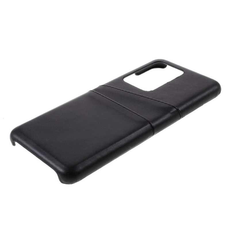 Deksel for Samsung Galaxy S20 Ultra Svart Dobbel Kortholder