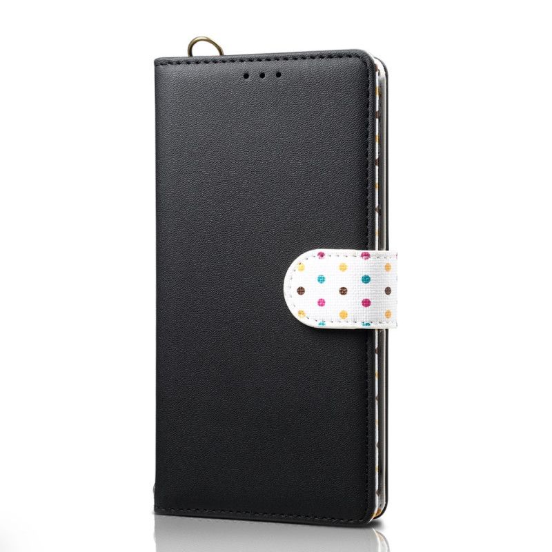 Folio Deksel Samsung Galaxy S20 Ultra Rosa Polka Dot Uniform Beskyttelse