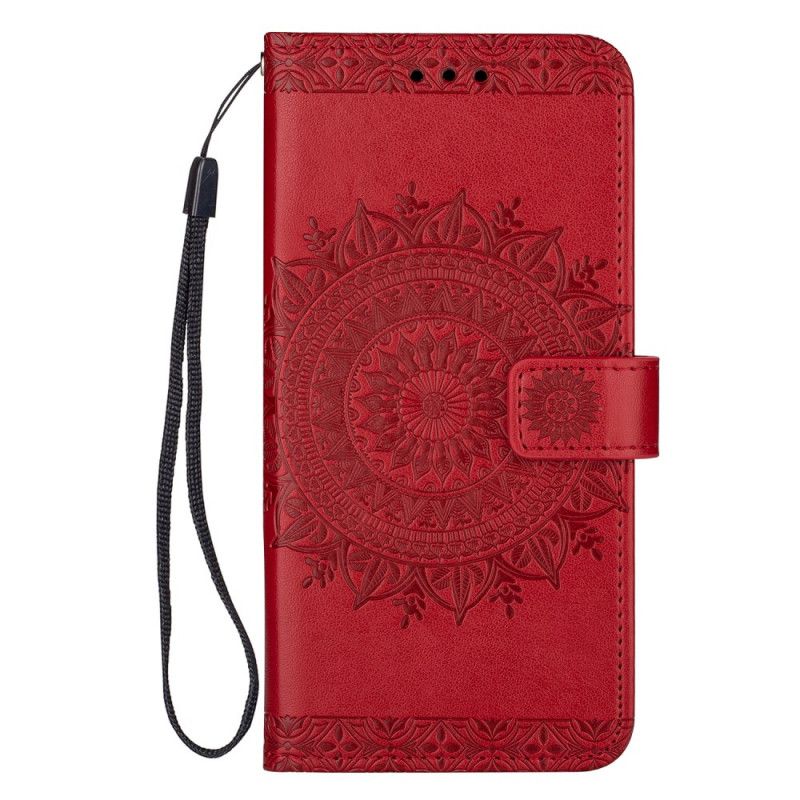 Folio Deksel Samsung Galaxy S20 Ultra Rose Gold Ekstraordinær Mandala Med Tanga