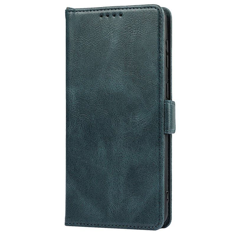 Folio Deksel Til Samsung Galaxy S22 5G Style Leather Rfid-teknologi