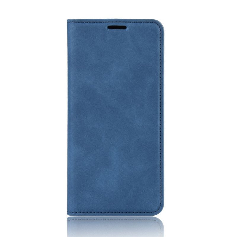 Folio Deksel ThinQ LG G8S ThinQ Svart Elegant Skinneffekt Beskyttelse