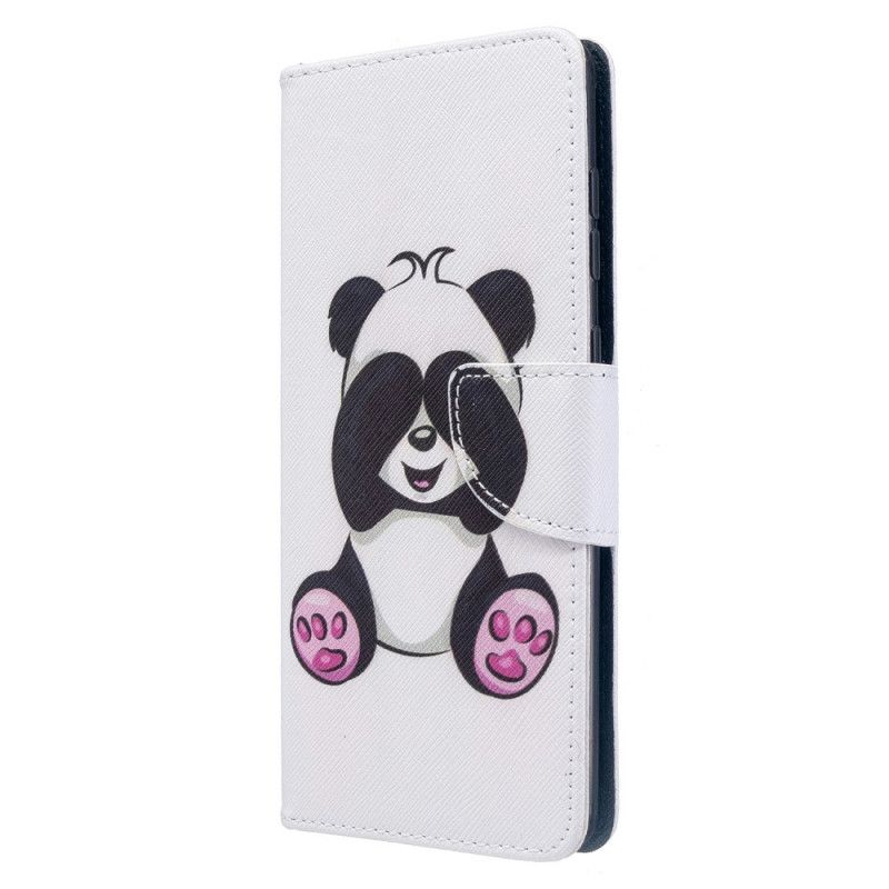 Folio Deksel for Samsung Galaxy A71 Morsom Panda