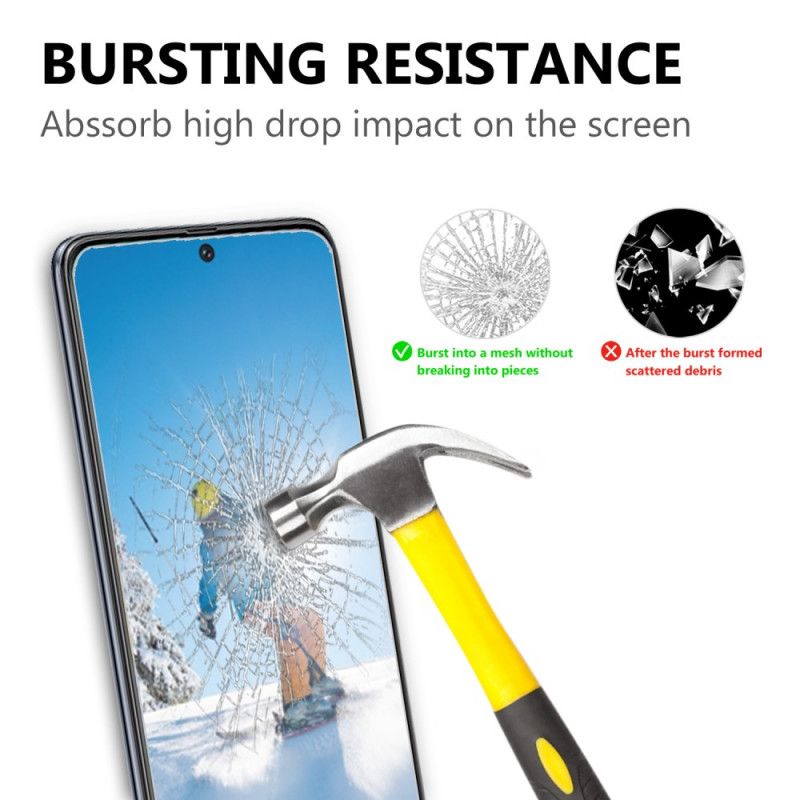 Herdet Glassbeskyttelse (2.5D) For Samsung Galaxy A71 Skjermen