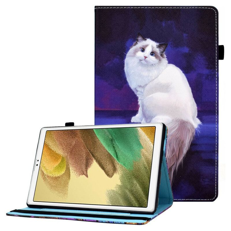 Etui Samsung Galaxy Tab A7 Lite White Cat