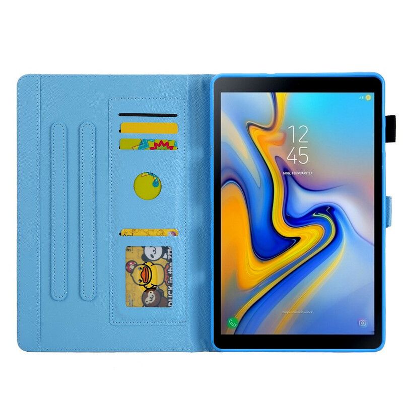 Folio Deksel Samsung Galaxy Tab A7 Lite Design Ananas Beskyttelse Deksel