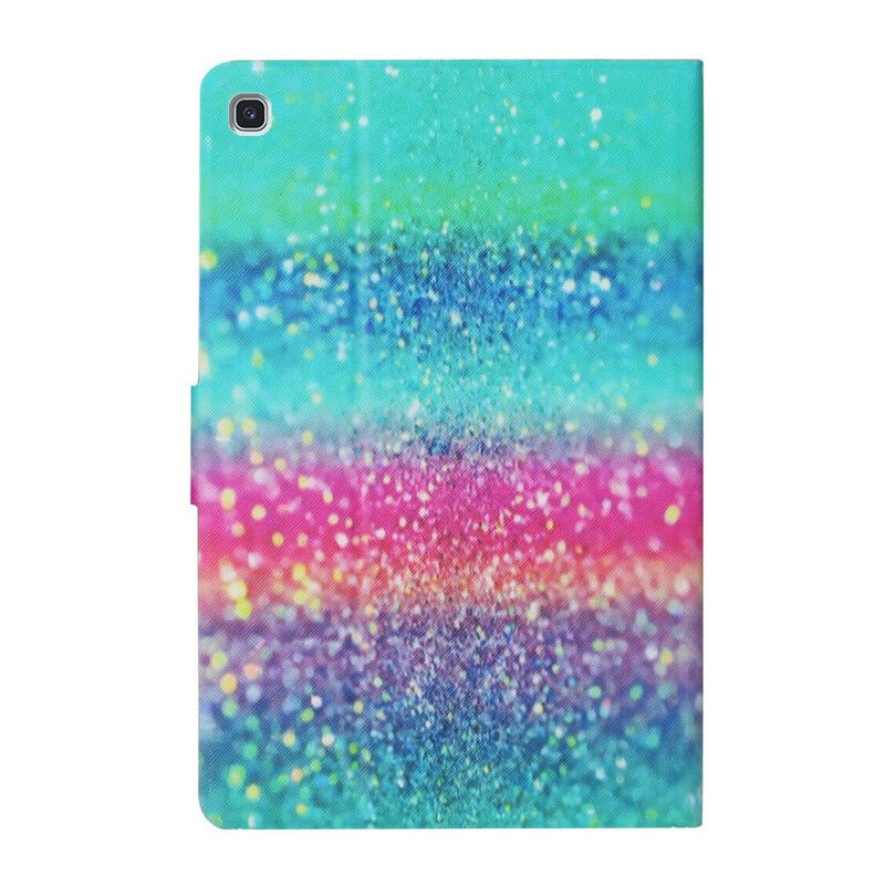 Folio Deksel Samsung Galaxy Tab A7 Lite Glitter Design