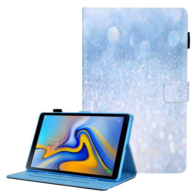 Folio Deksel Samsung Galaxy Tab A7 Lite Glitter Element