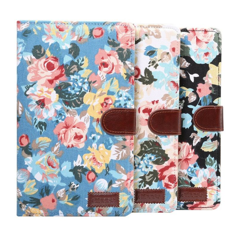 Folio Deksel Samsung Galaxy Tab A7 Lite Liberty Flowers Beskyttelse Deksel