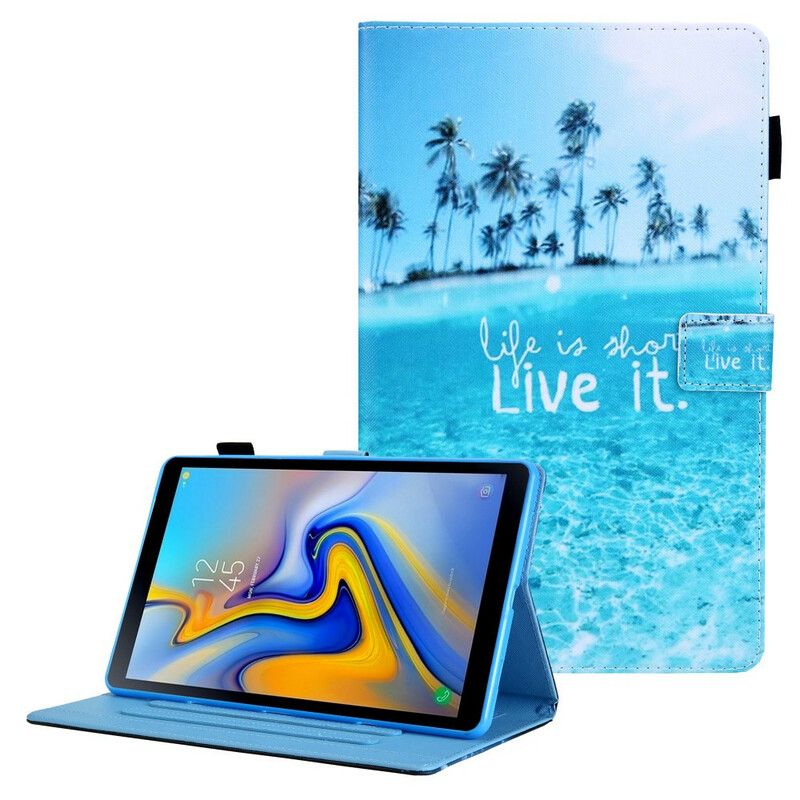 Folio Deksel Samsung Galaxy Tab A7 Lite Live It