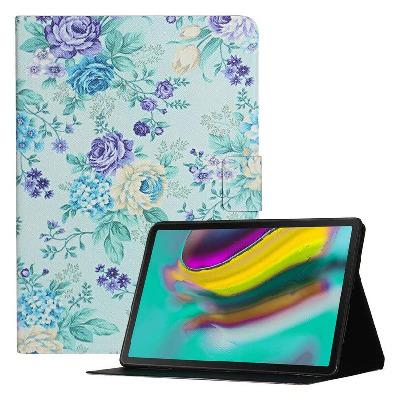 Folio Deksel Til Samsung Galaxy Tab A7 Lite Blomster Blomster Blomster