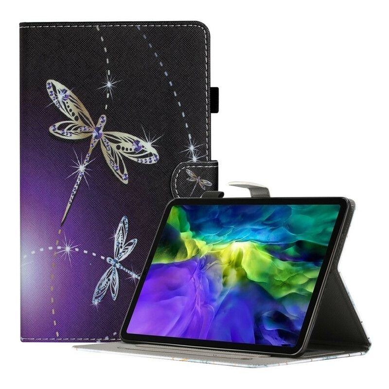 Folio Deksel Til Samsung Galaxy Tab A7 Lite Dragonflies