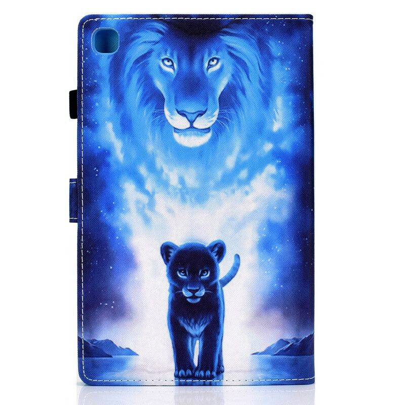 Folio Deksel Til Samsung Galaxy Tab A7 Lite Dream Of Lion Cub