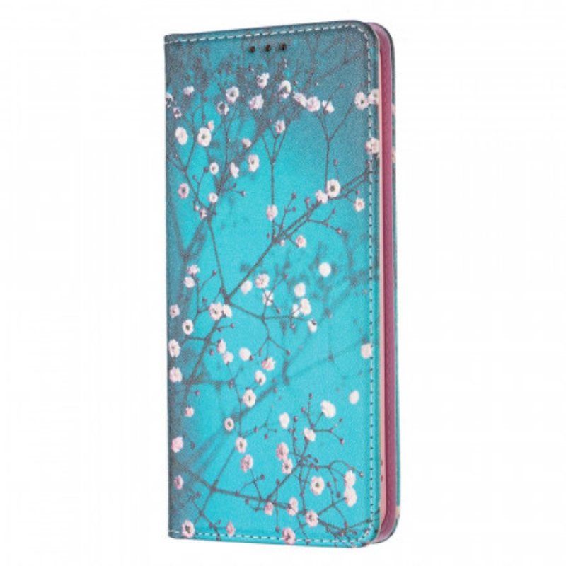 Beskyttelse Deksel Til Samsung Galaxy A53 5G Folio Deksel Blomstrende Grener