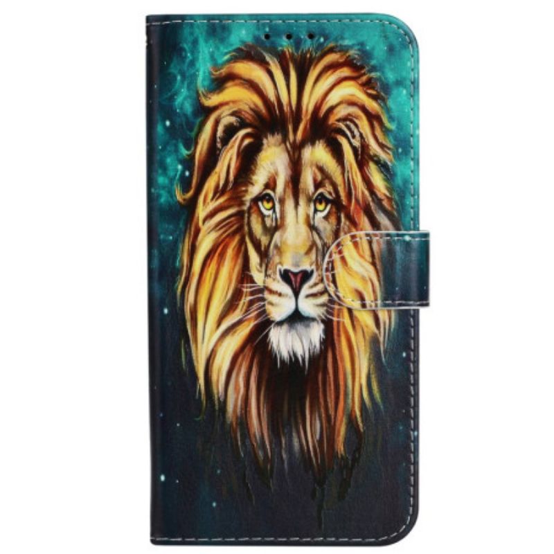 Folio Deksel Xiaomi 14t Pro Lion Premium