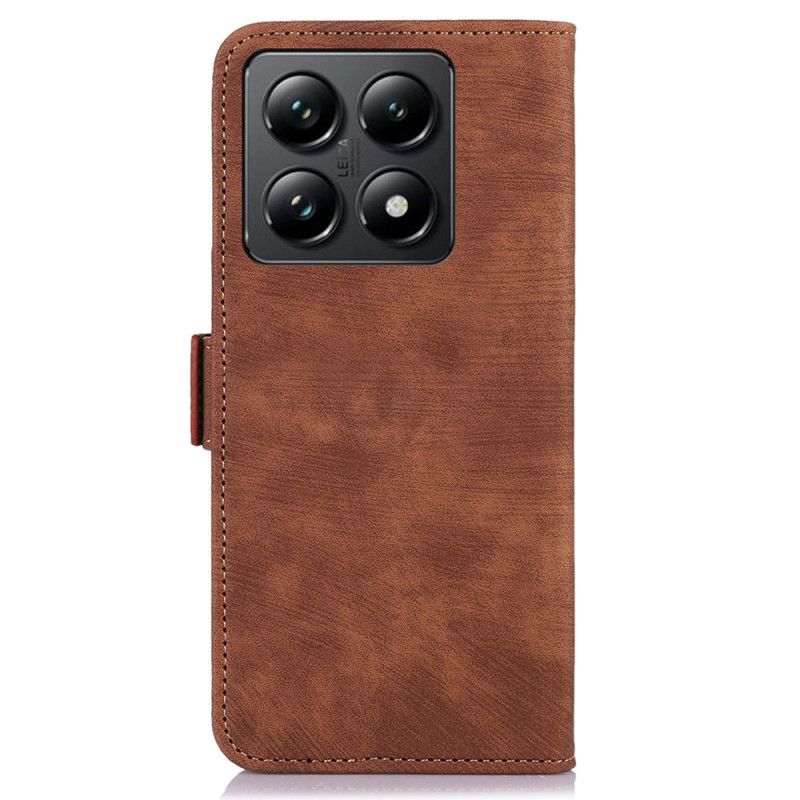 Folio Deksel Xiaomi 14t Pro Retro Style Abeel Beskyttelse Deksel