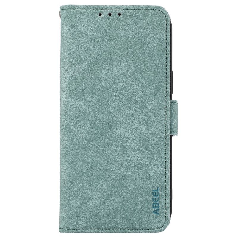 Lærdeksel Folio Deksel Xiaomi 14t Pro Mobildeksel Vintage Abeel