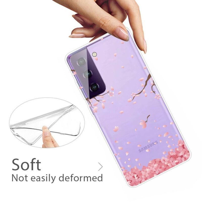 Deksel Samsung Galaxy S21 Fe Blomstrende Grener