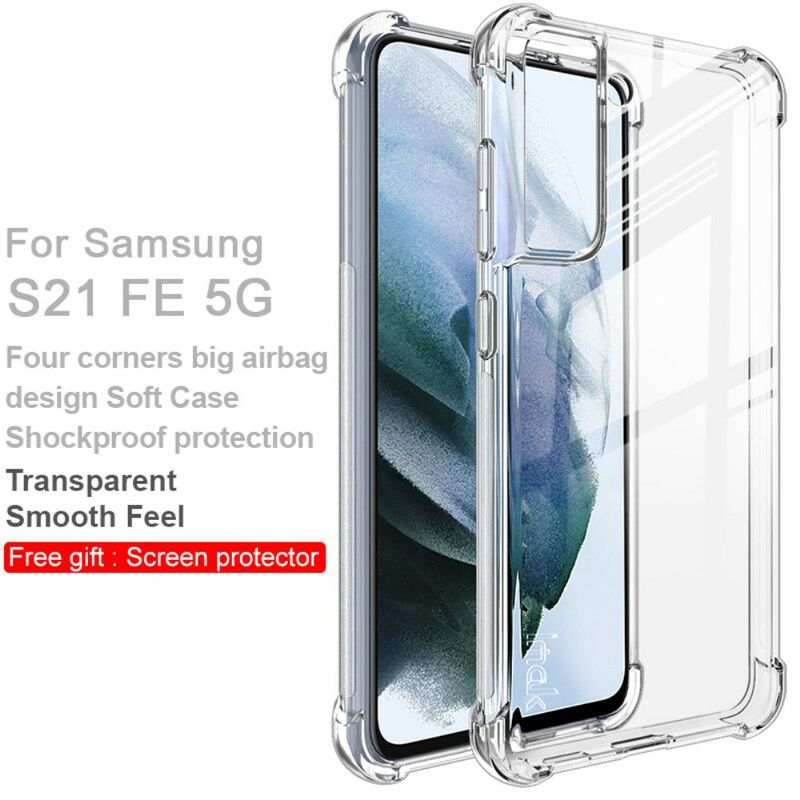 Deksel Til Samsung Galaxy S21 Fe Imak Silky Transparent