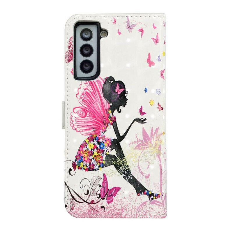 Folio Deksel Samsung Galaxy S21 Fe Magic Fairy