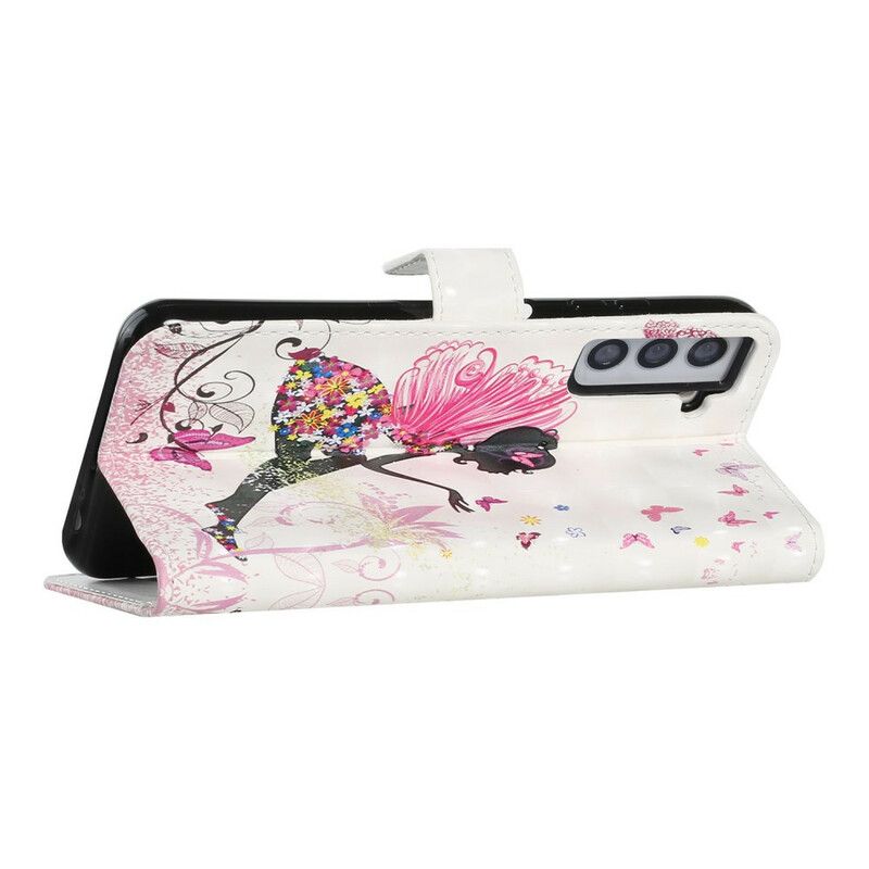 Folio Deksel Samsung Galaxy S21 Fe Magic Fairy