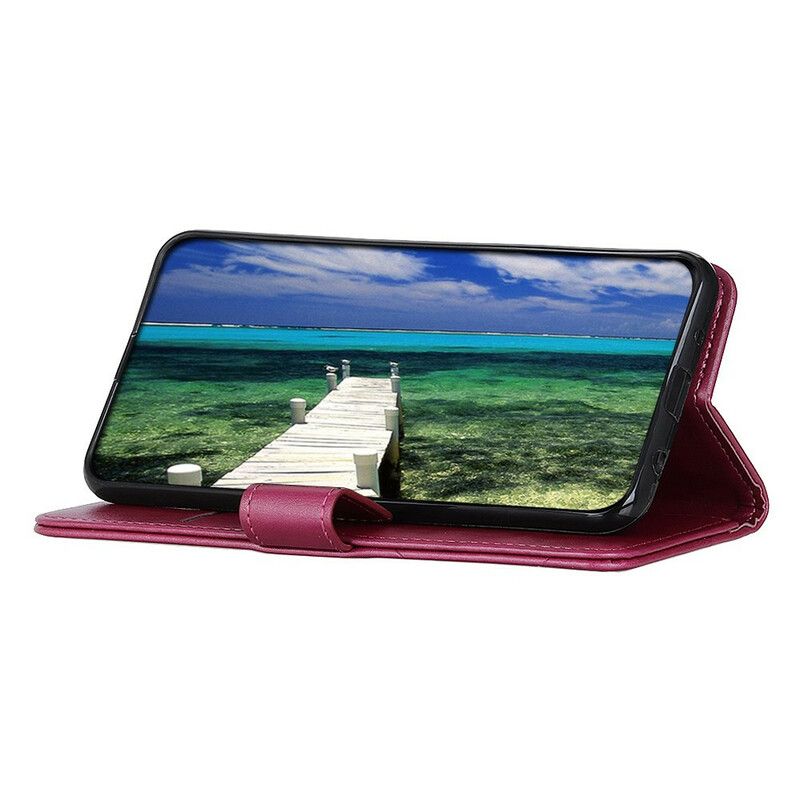 Folio Deksel Til Samsung Galaxy S21 Fe Rivet X Design