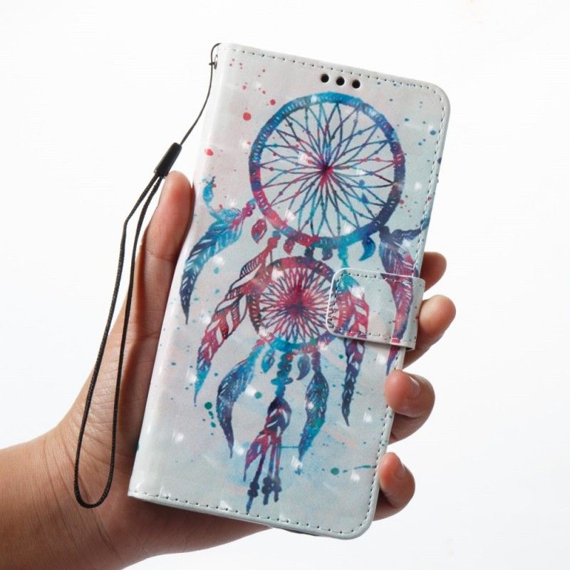 Folio Deksel Samsung Galaxy A8 3D Fargerik Drømmefanger