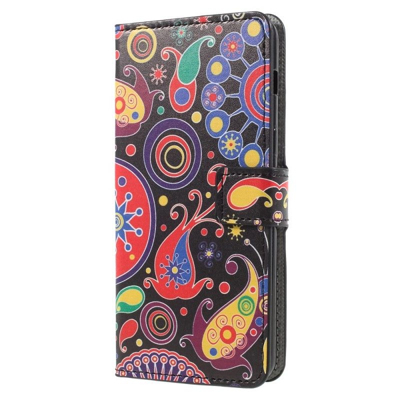 Folio Deksel Samsung Galaxy A8 Galakse Design