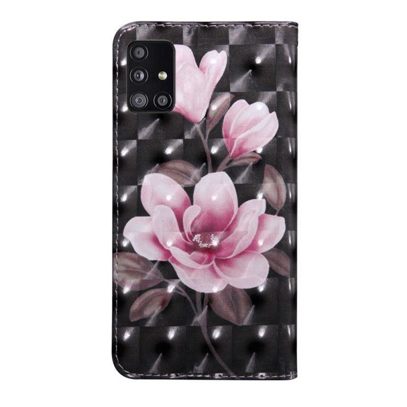 Folio Deksel Samsung Galaxy A51 5G Blomster Blomstrer Anti-fall