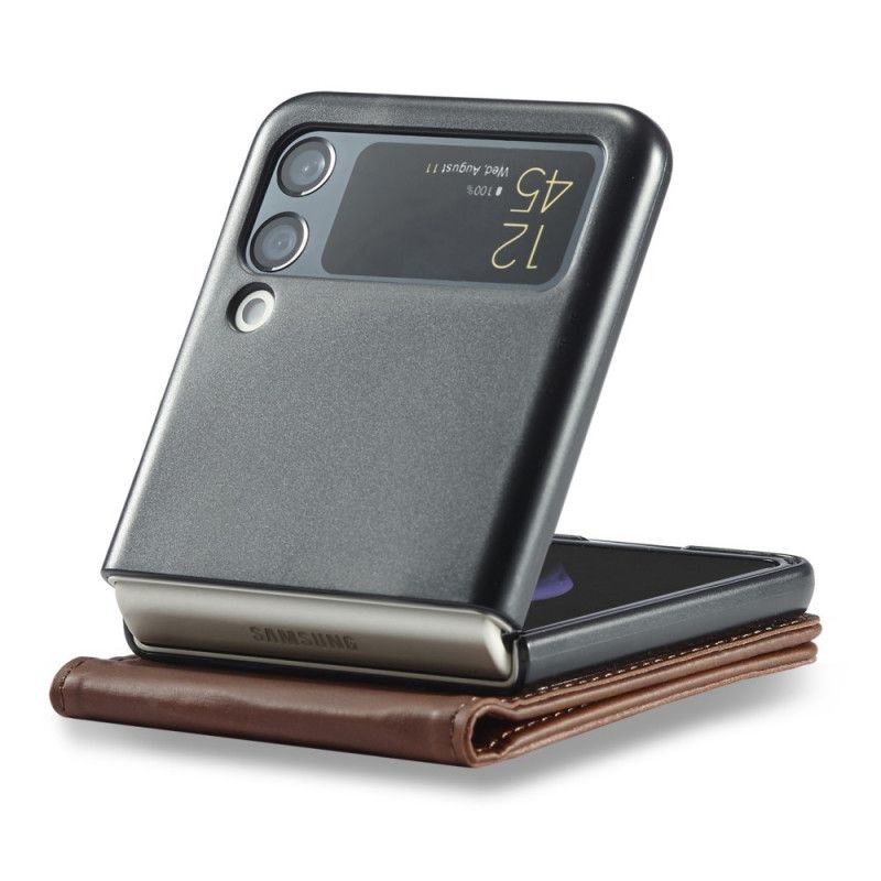 Case Etui Samsung Galaxy Z Flip 3 5g Mobildeksel Kortholder Og Lås Lc.imeeke