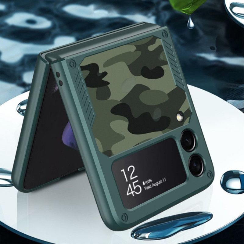 Deksel Samsung Galaxy Z Flip 3 5g Gkk Camo Support Ring