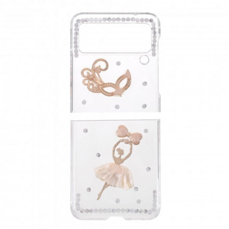 Deksel Til Samsung Galaxy Z Flip 3 5g Precious Stones Dancer