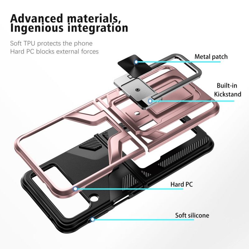 Deksel Til Samsung Galaxy Z Flip 3 5g Premium Ring