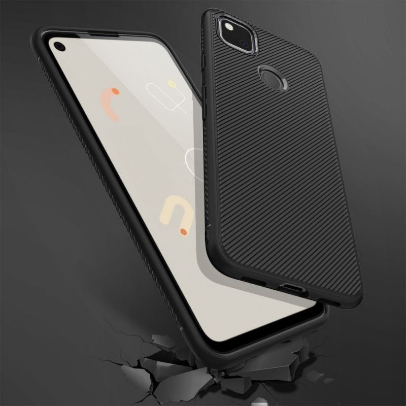 Deksel Google Pixel 4a Svart Jazzserie Twill