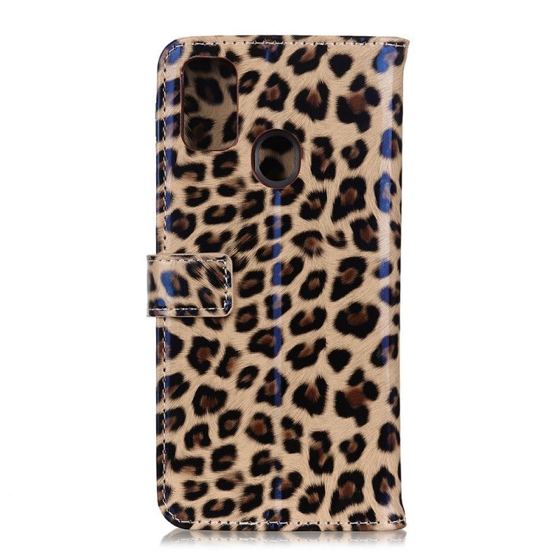 Folio Deksel Honor 9X Lite Enkel Leopard