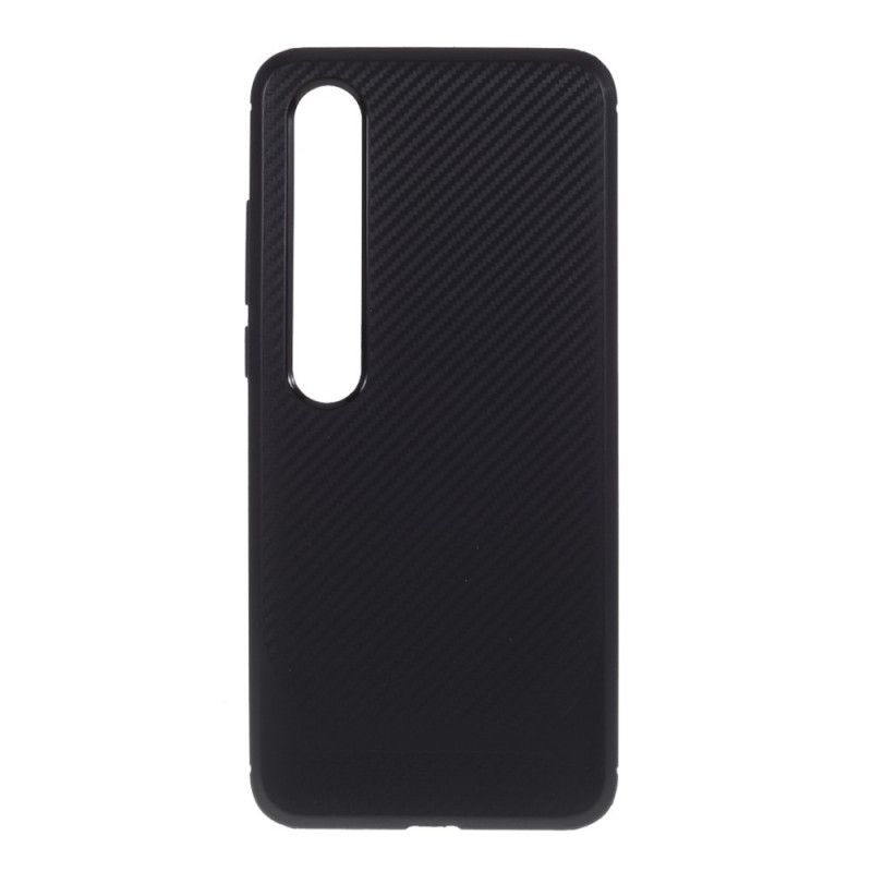 Deksel for Xiaomi Mi 10 / 10 Pro Svart Klassisk Karbonfiber