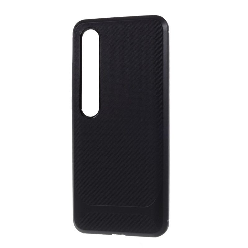 Deksel for Xiaomi Mi 10 / 10 Pro Svart Klassisk Karbonfiber