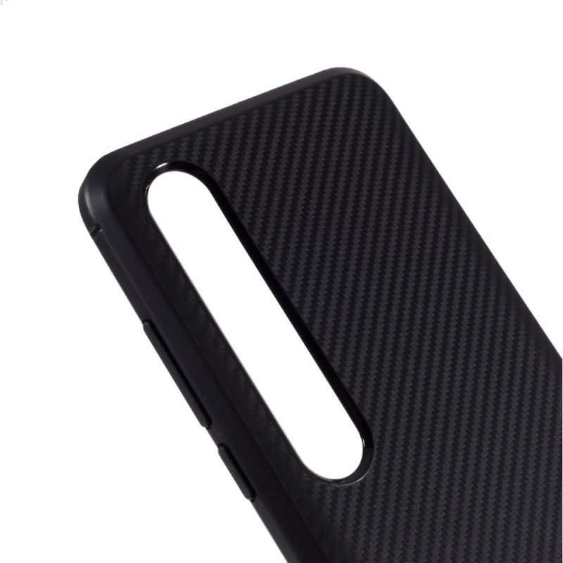 Deksel for Xiaomi Mi 10 / 10 Pro Svart Klassisk Karbonfiber