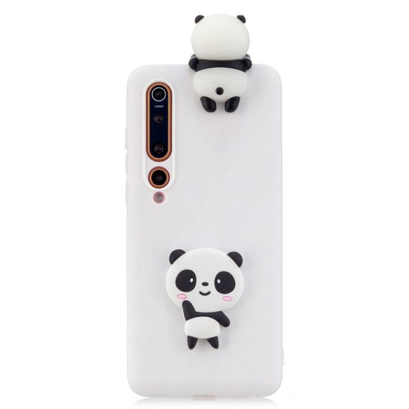 Deksel for Xiaomi Mi 10 / 10 Pro Svart Min 3D Panda