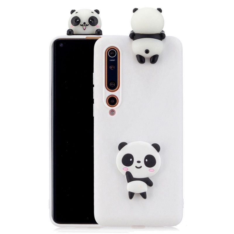 Deksel for Xiaomi Mi 10 / 10 Pro Svart Min 3D Panda