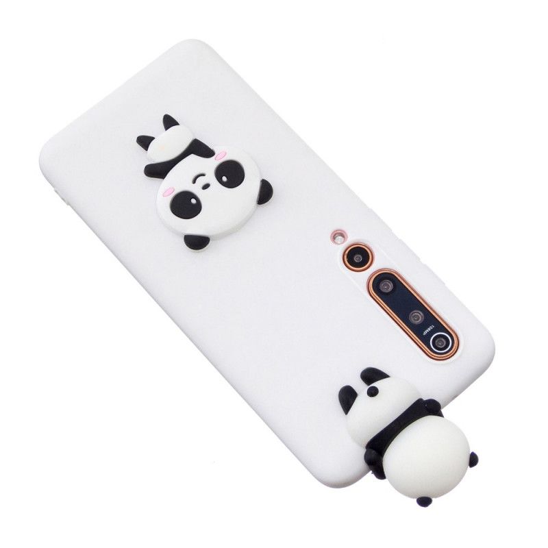 Deksel for Xiaomi Mi 10 / 10 Pro Svart Min 3D Panda