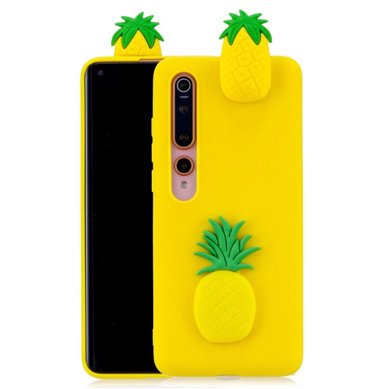 Deksel Xiaomi Mi 10 / 10 Pro 3D Ananas